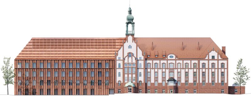 uba 2101 dahlemer dreieck wb fassade sued strassenseite klein